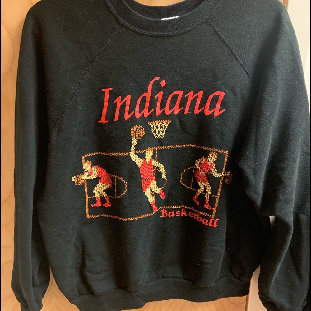 Vintage IU Basketball Sweatshirt